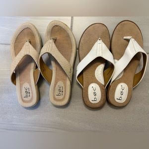2 pairs B.OC. Sandals